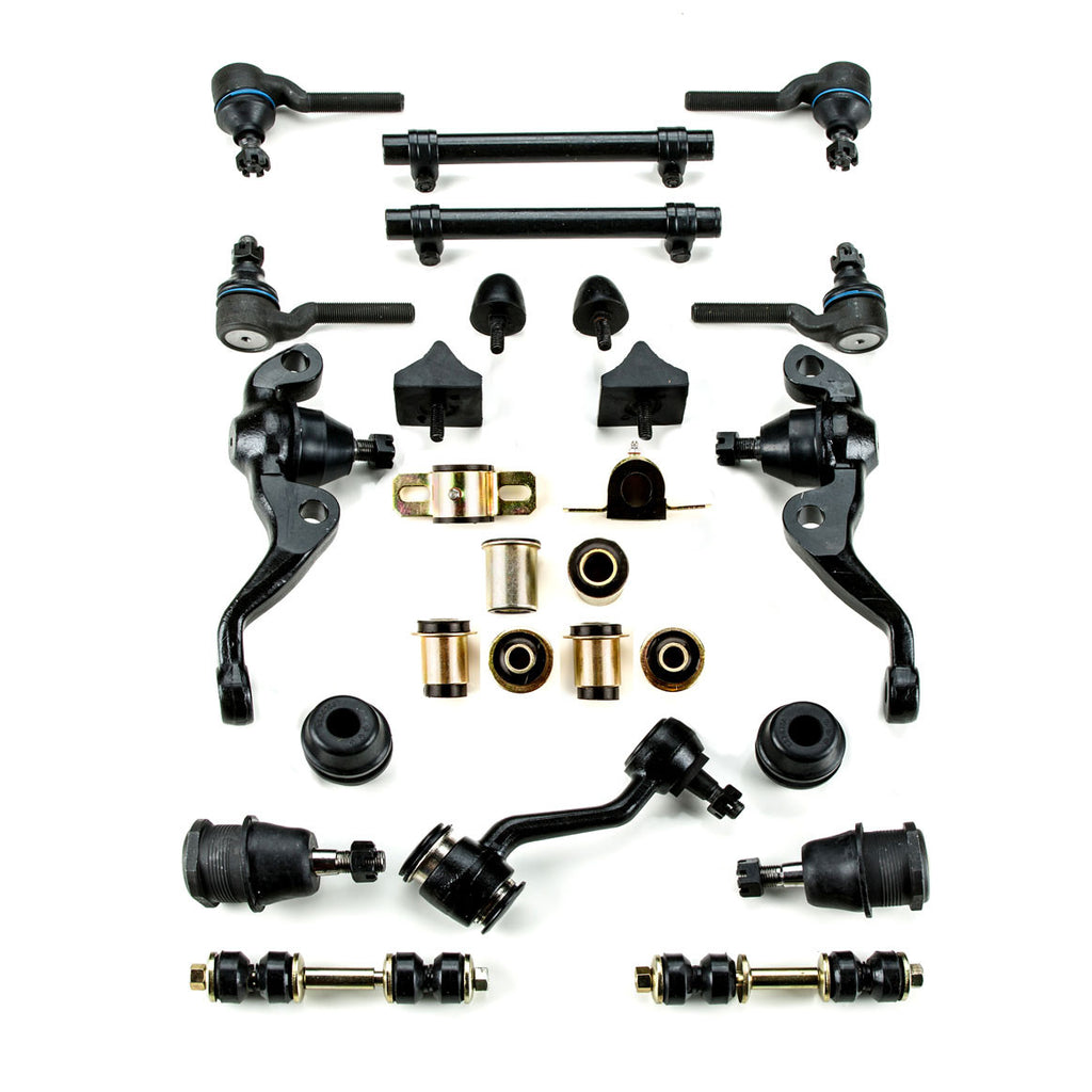 1970-1974 Plymouth Barracuda Black Polyurethane New Front End Suspension Master Rebuild Kit