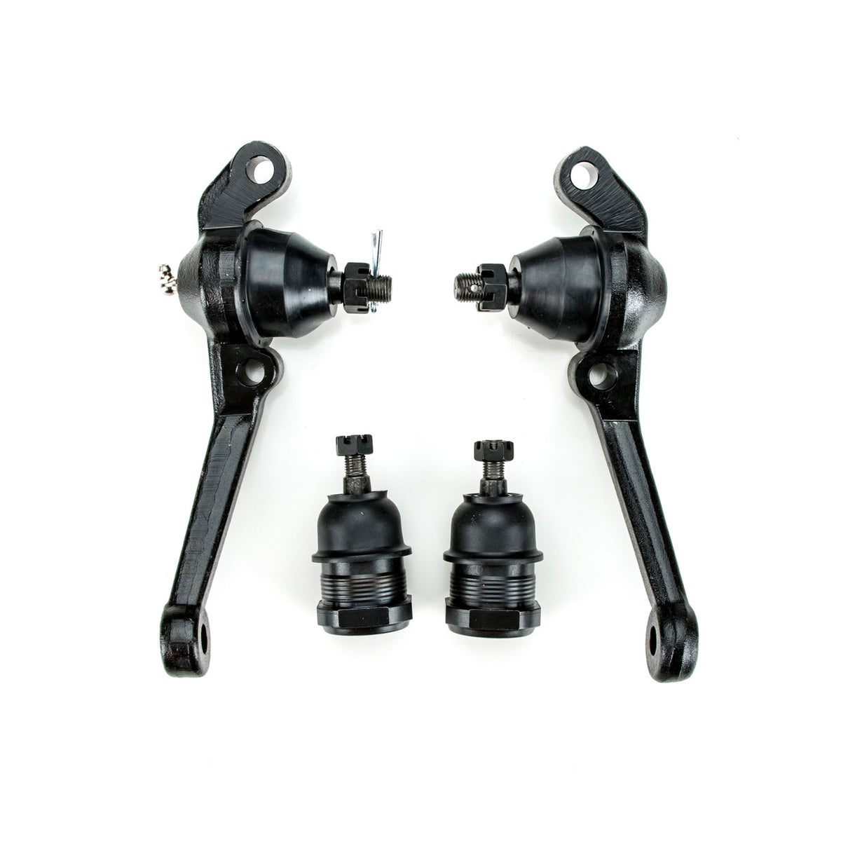 1967 Plymouth Duster Valiant with Drum Brakes Black Polyurethane New Front End Suspension Master Rebuild Kit