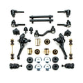 1963 1964 1965 1966 Dodge Dart with Drum Brakes Black Polyurethane New Front End Suspension Master Rebuild Kit