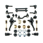 1963 1964 1965 1966 Dodge Dart with Drum Brakes Black Polyurethane New Front End Suspension Master Rebuild Kit