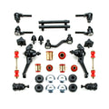 1963 1964 1965 1966 Dodge Dart with Drum Brakes Red Polyurethane New Front End Suspension Master Rebuild Kit