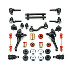 1963 1964 1965 1966 Dodge Dart with Drum Brakes Red Polyurethane New Front End Suspension Master Rebuild Kit