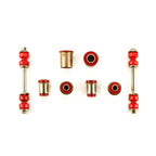 1963 1964 1965 1966 Dodge Dart with Drum Brakes Red Polyurethane New Front End Suspension Master Rebuild Kit