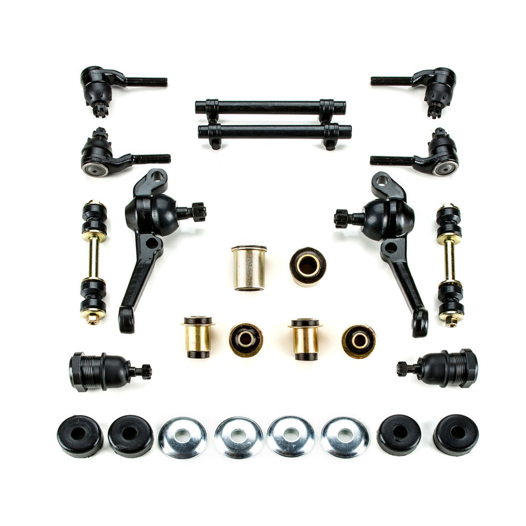 1963-1969 Dodge Dart with Disc Brakes Black Polyurethane New Front End Suspension Rebuild Kit