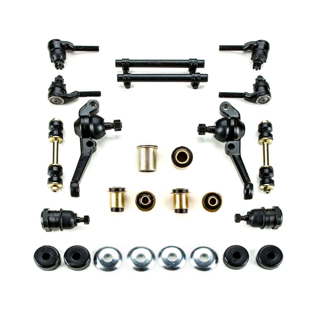 1963-1969 Dodge Dart with Disc Brakes Black Polyurethane New Front End Suspension Rebuild Kit