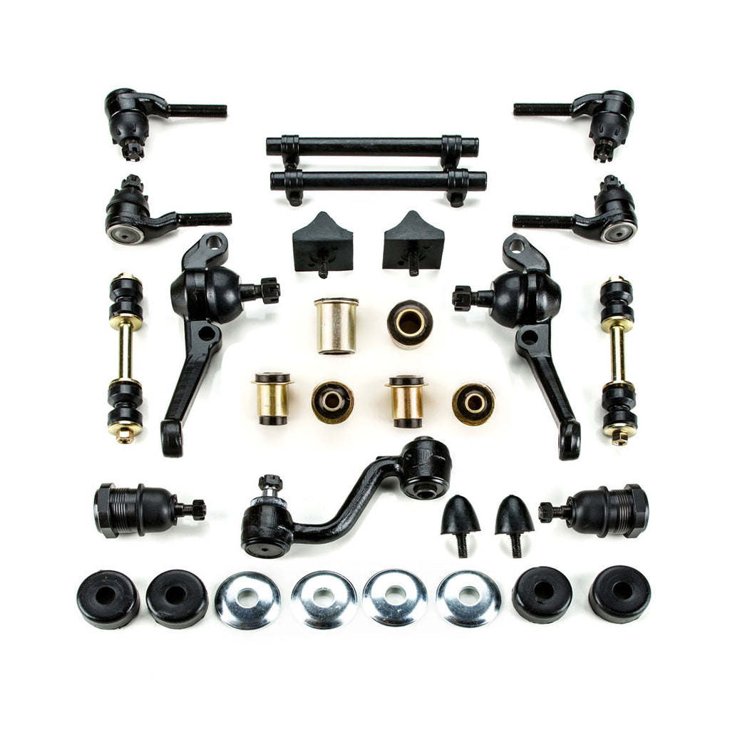 1964 1965 1966 Plymouth Barracuda with Disc Brakes Black Polyurethane New Front End Suspension Master Rebuild Kit