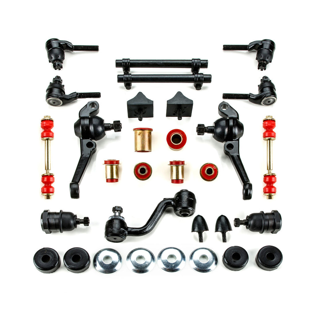 1963 1964 1965 1966 Dodge Dart with Disc Brakes Red Polyurethane New Front End Suspension Master Rebuild Kit