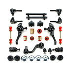 1963 1964 1965 1966 Dodge Dart with Disc Brakes Red Polyurethane New Front End Suspension Master Rebuild Kit