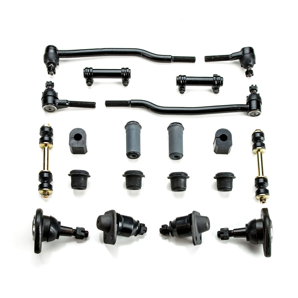 1965 1966 1967 1968 Ford Full Size New Front End Suspension Rebuild Kit with Inner Tie Rods