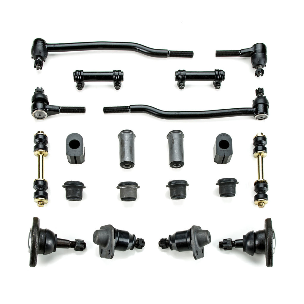 1969 1970 1971 1972 Ford Full Size New Front End Suspension Rebuild Kit with Inner Tie Rods