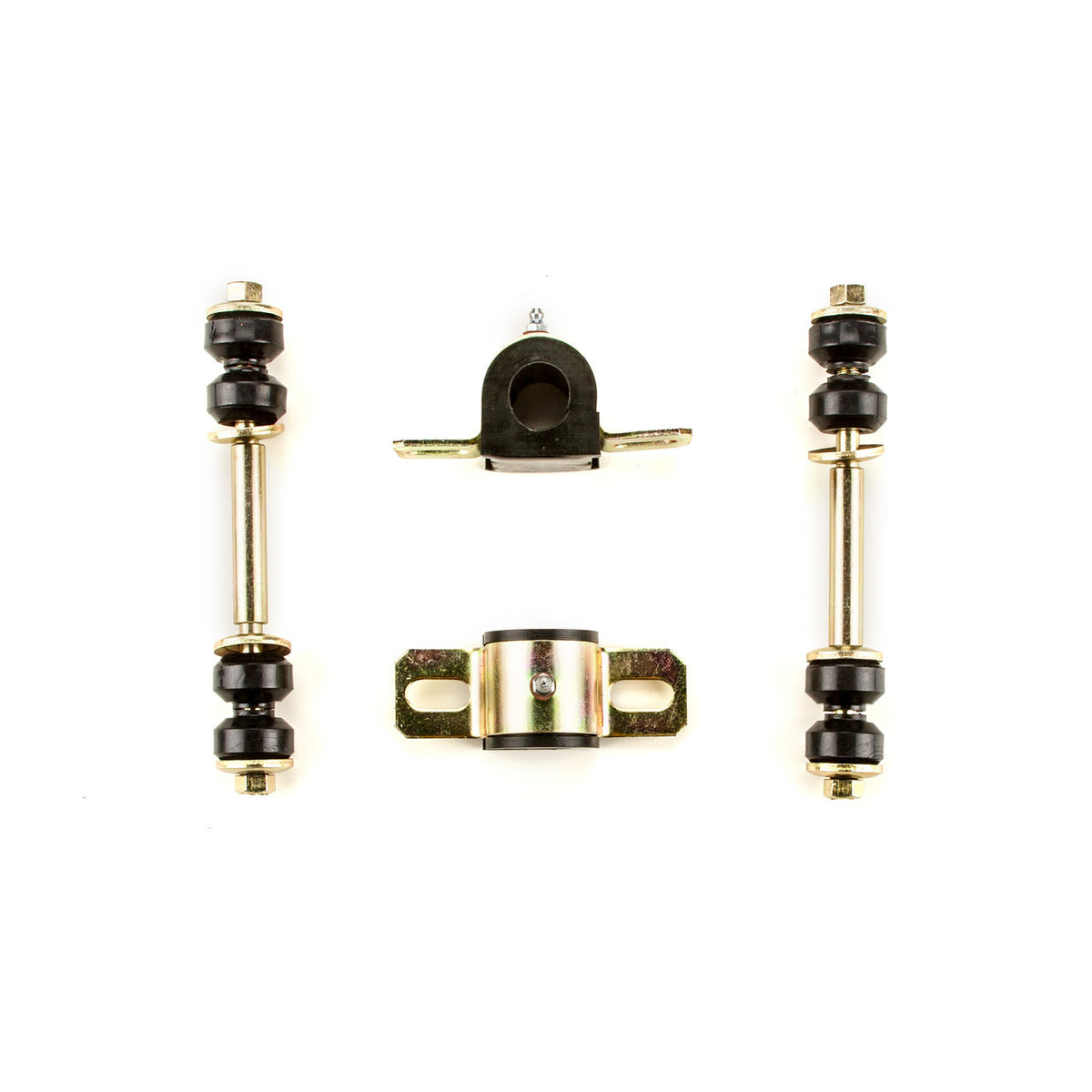 1964 1965 Oldsmobile 442 Cutlass Black Polyurethane New Front End Suspension Bushing Set