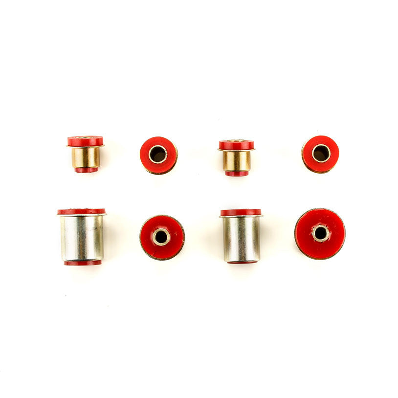 1964 -1968 Pontiac GTO LeMans Tempest Red Polyurethane New Control Arm Bushing Set - Round
