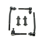 1970 1971 1972 1973 Pontiac Firebird Trans Am Black Polyurethane Front End Suspension Master Rebuild Kit with Idler Arm