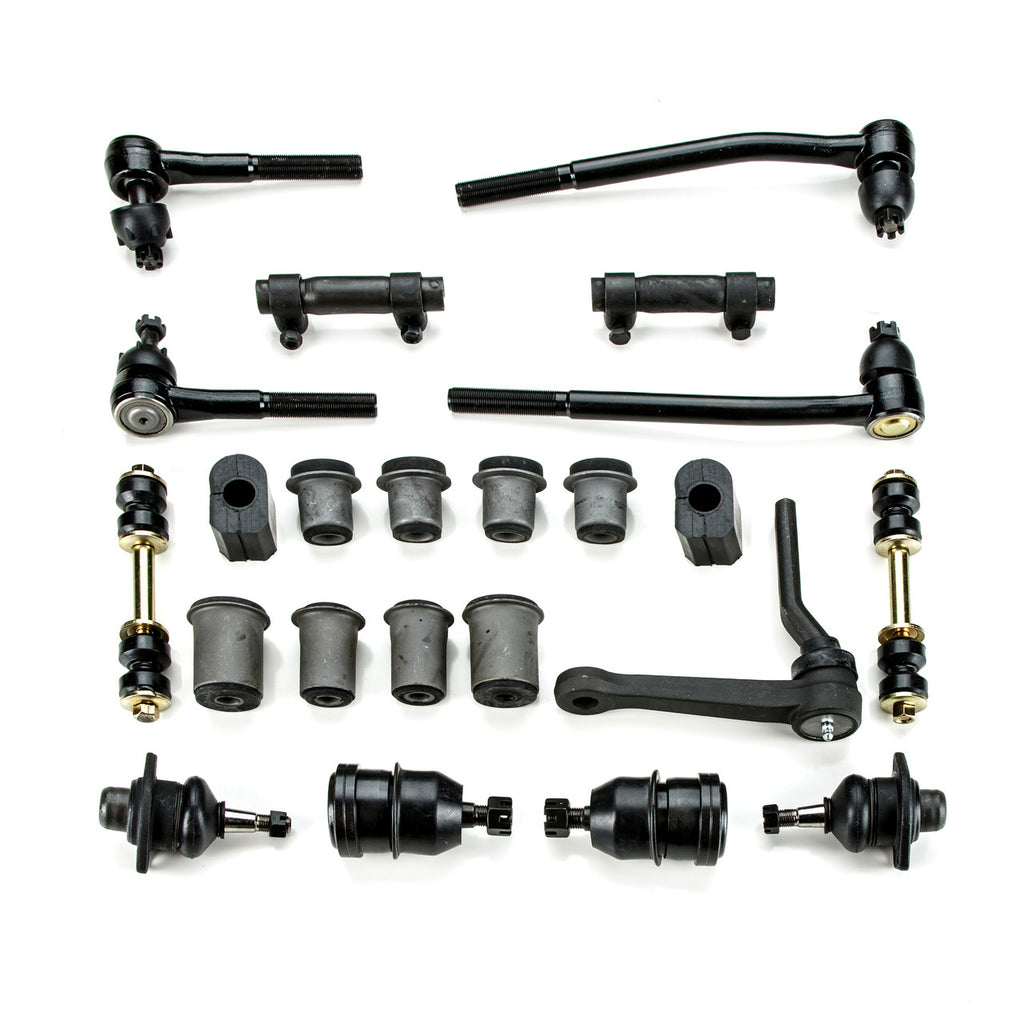 1970 - 1973 Pontiac Firebird Trans Am New Front End Suspension Master Rebuild Kit with Idler Arm