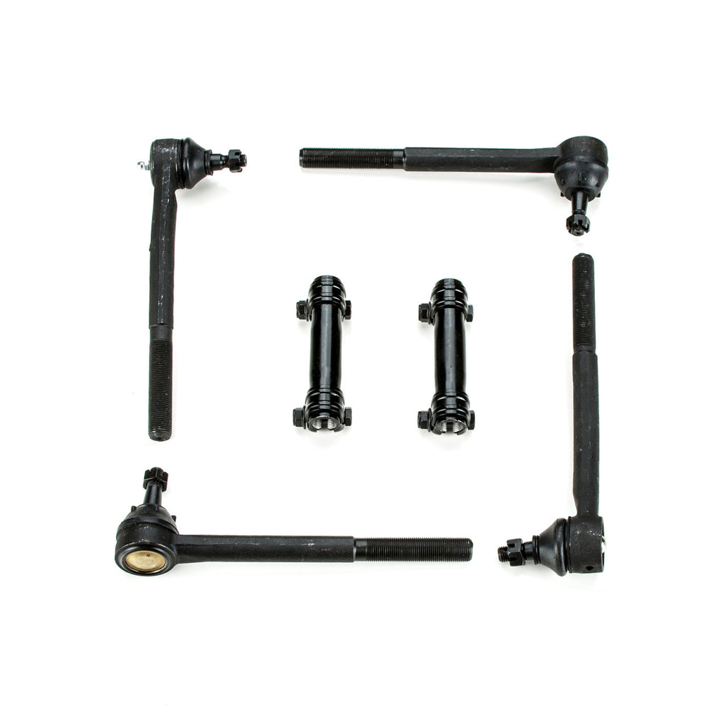 1976 1977 1978 1979 Pontiac Firebird Trans Am Black Polyurethane New Front End Suspension Rebuild Kit with Idler Arm
