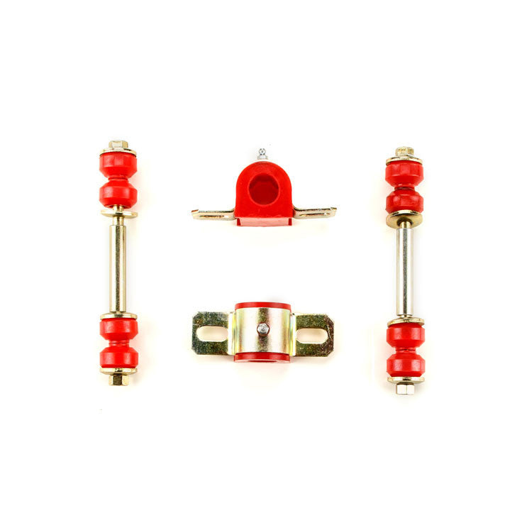1966 1967 Chevrolet Chevelle El Camino Red Polyurethane New Sway Bar Link and Bushing Set