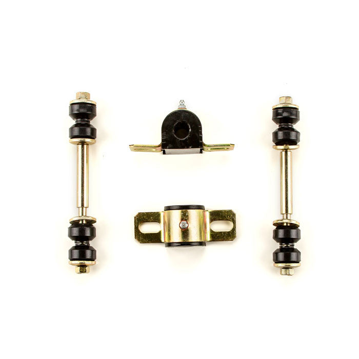 1971 1972 Oldsmobile 442 Cutlass Black Polyurethane New Sway Bar Link and Bushing Set