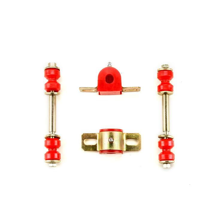 1964-1968 Pontiac GTO LeMans Tempest Red Polyurethane New Sway Bar Link and Bushing Set