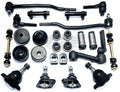 03/15/1972 - 08/08/1972 Ford Full Size New Front End Suspension Rebuild Kit with Inner Tie Rods