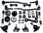 03/15/1972 - 08/08/1972 Ford Full Size New Front End Suspension Rebuild Kit with Inner Tie Rods