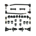 1957 1958 Ford Full Size New Front End Suspension Rebuild Kit with Inner Tie Rods