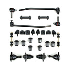 1957 1958 Ford Full Size New Front End Suspension Rebuild Kit with Inner Tie Rods