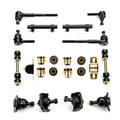 1955-1957 Chevrolet Full Size Black Polyurethane New Front End Suspension Rebuild Kit